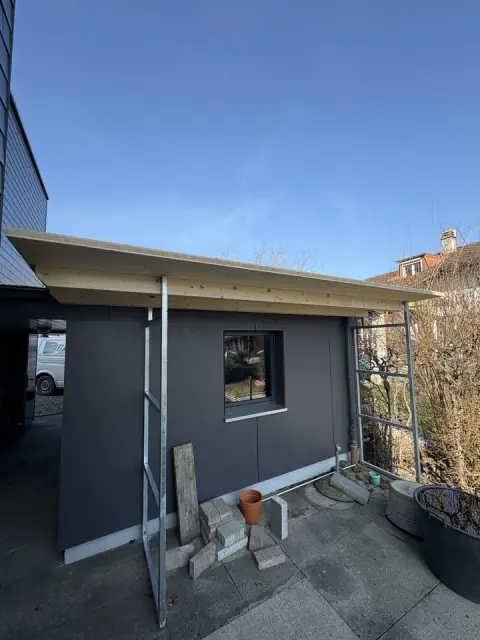 Brennholz Unterstand